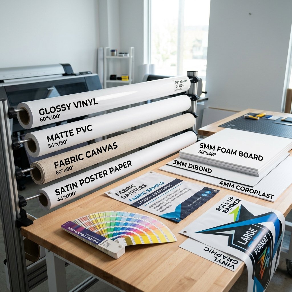 Large Format Printing: Choosing the Right Material