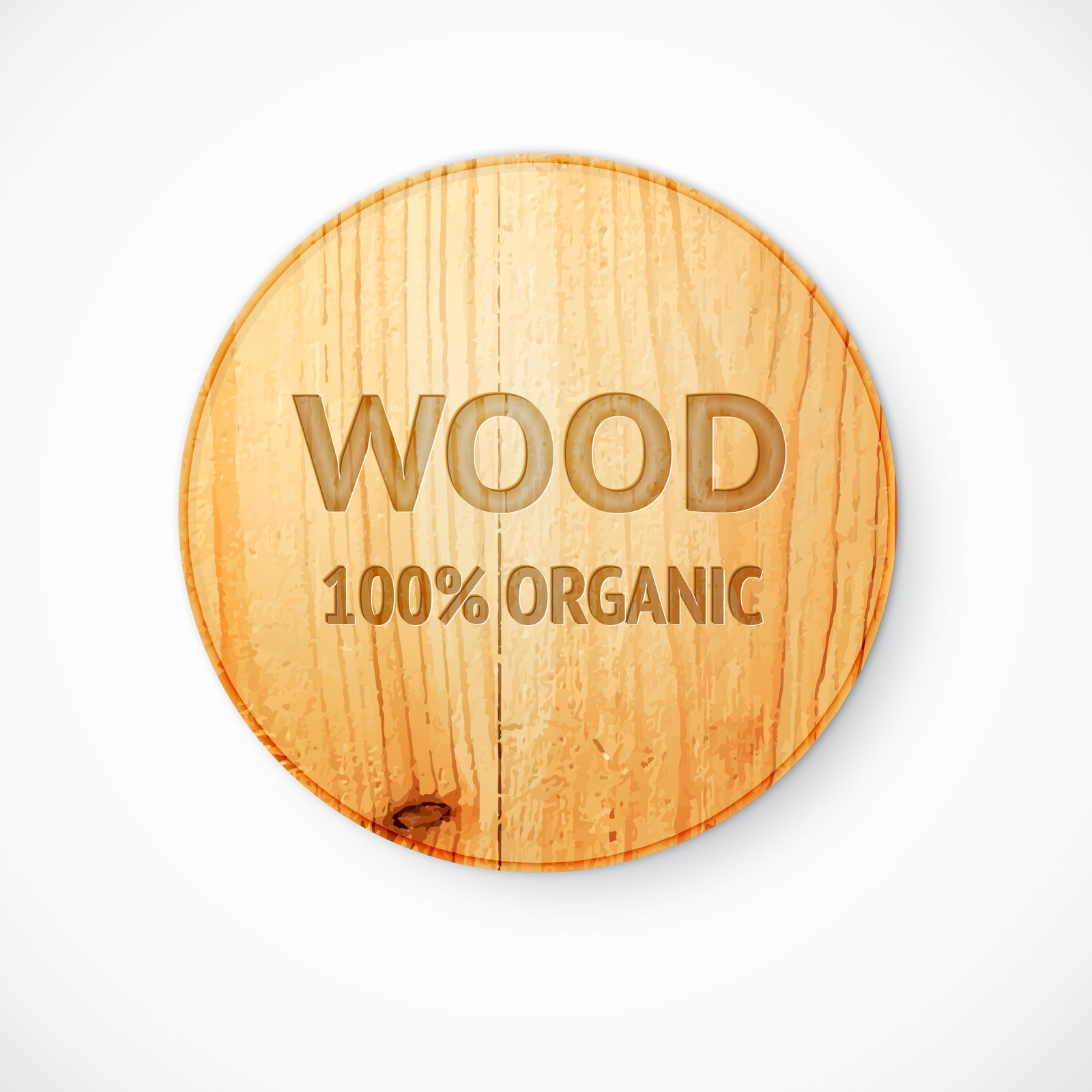 Wooden Badges